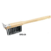 Wire Grill Brush with Scraper - Mabrook Hotel Supplies
